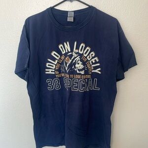 Front & Back Hold On Loosely 38 Special T-Shirt
